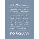 Torquay Typographic Print-SeaKisses