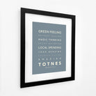 Totnes Typographic Print-SeaKisses