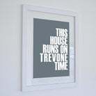 Trevone Time Typographic Print-SeaKisses