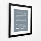 Tynemouth Typographic Print-SeaKisses