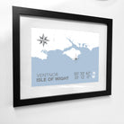 Ventnor Coastal Map Print-SeaKisses