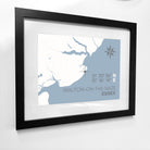 Walton-on-the-Naze Coastal Map Print-SeaKisses