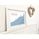 Waterford Coastal Map Print-SeaKisses