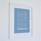 Watergate Bay Typographic Print-SeaKisses