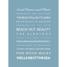 Wells Next the Sea Typographic Print-SeaKisses