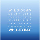 Whitley Bay - Greeting Card-SeaKisses