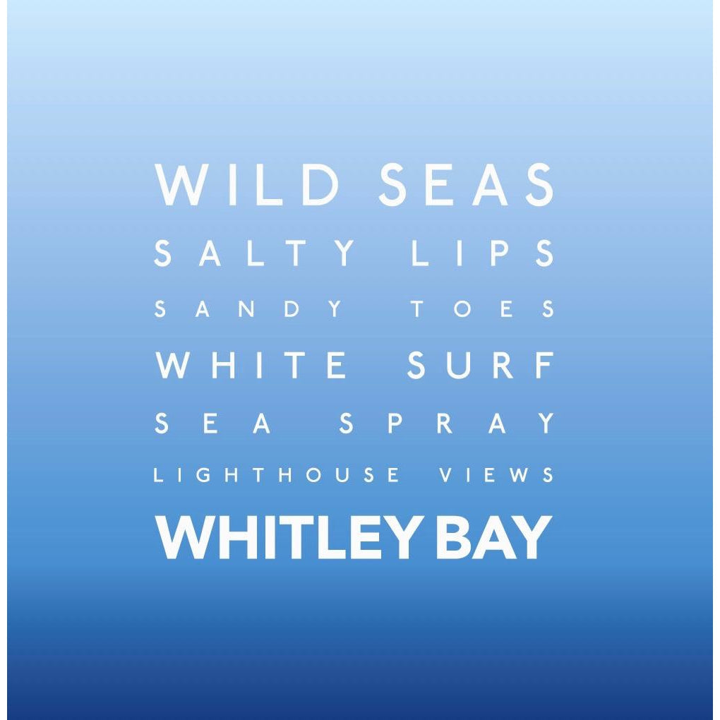 Whitley Bay - Greeting Card-SeaKisses