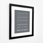 Whitstable Typographic Print-SeaKisses