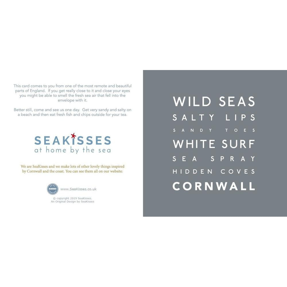 Wild Seas - Greeting Card-SeaKisses
