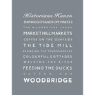 Woodbridge Typographic Print-SeaKisses