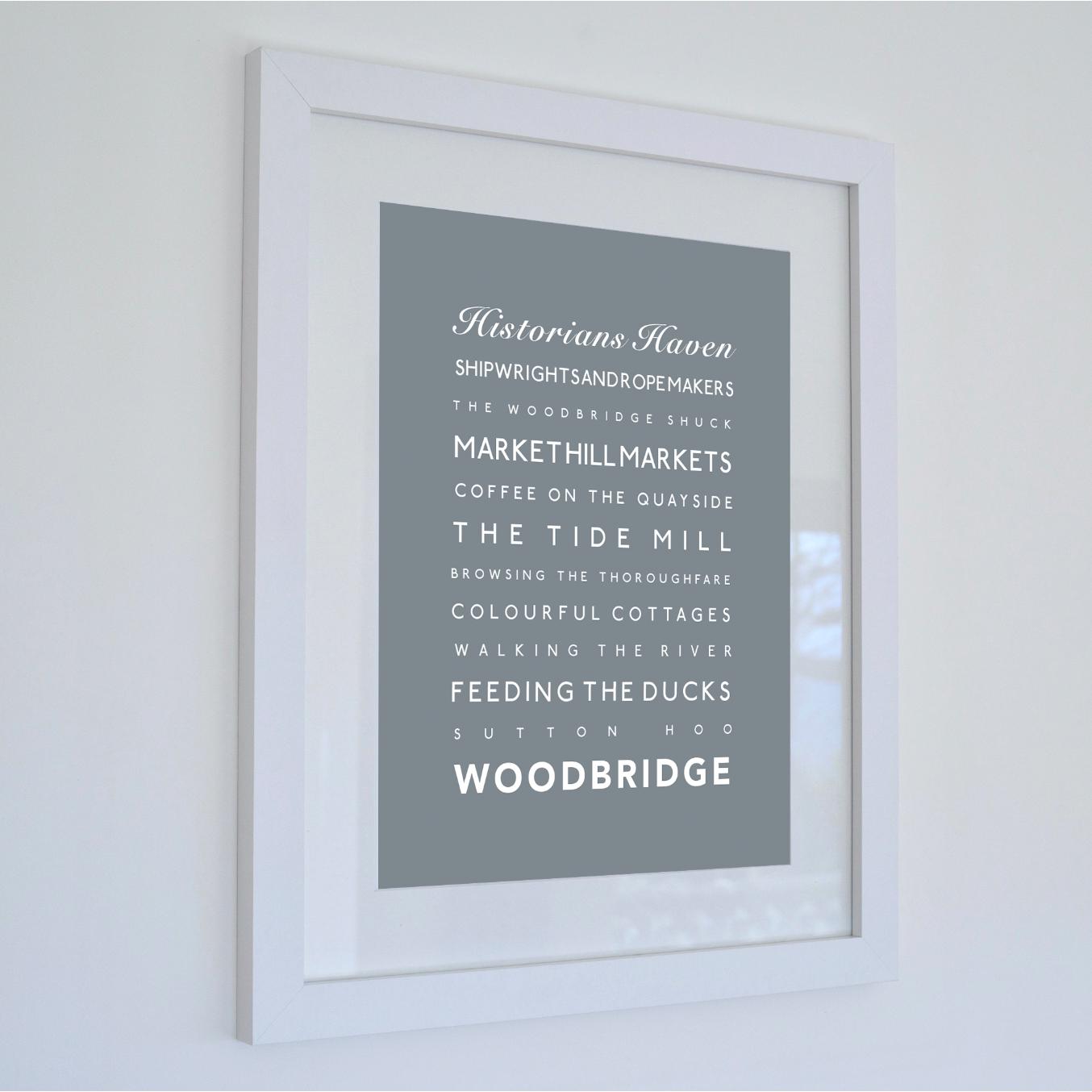 Woodbridge Typographic Print-SeaKisses