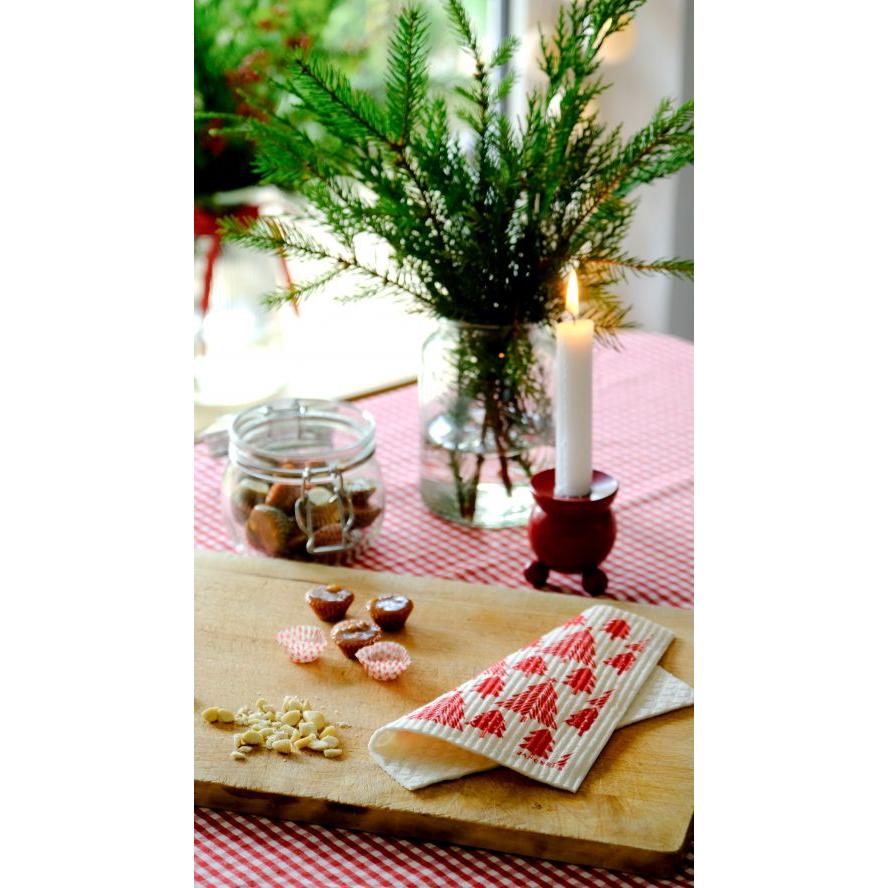 Christmas Forest Swedish Dishcloth-SeaKisses