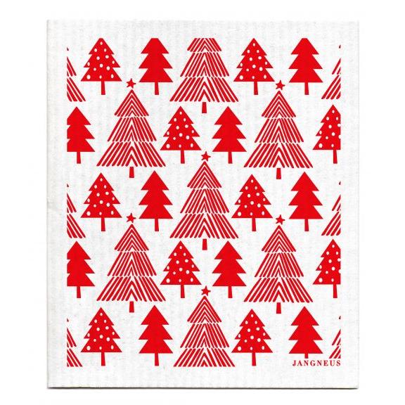 Christmas Forest Swedish Dishcloth-SeaKisses