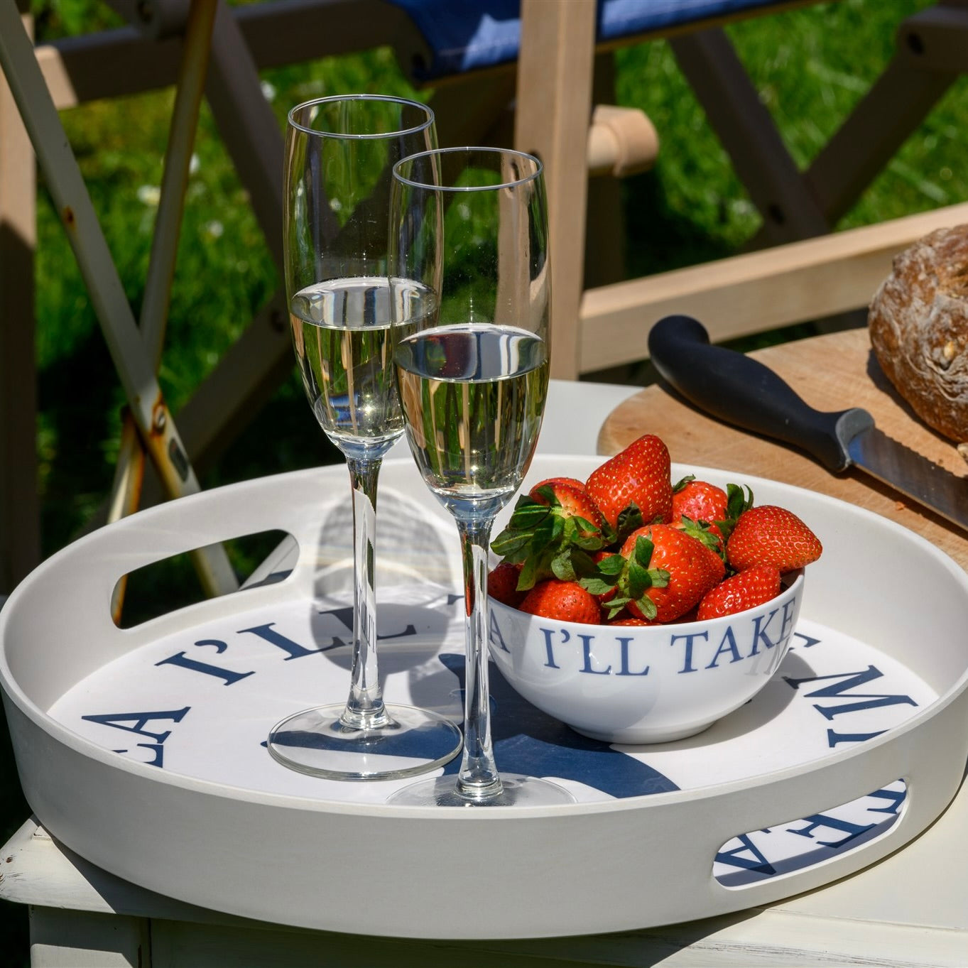 Tea by the Sea - Bamboo Fibre Starfish Tray-SeaKisses