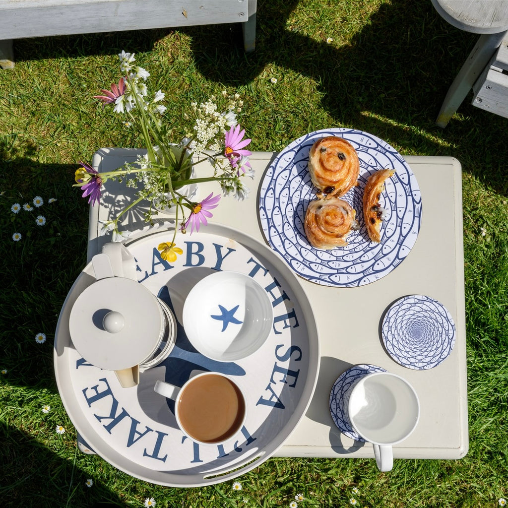 Tea by the Sea - Bamboo Fibre Starfish Tray-SeaKisses