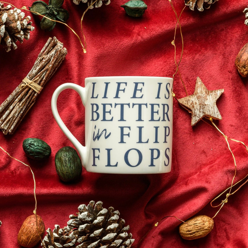 Life is Better in Flip Flops Mug-SeaKisses