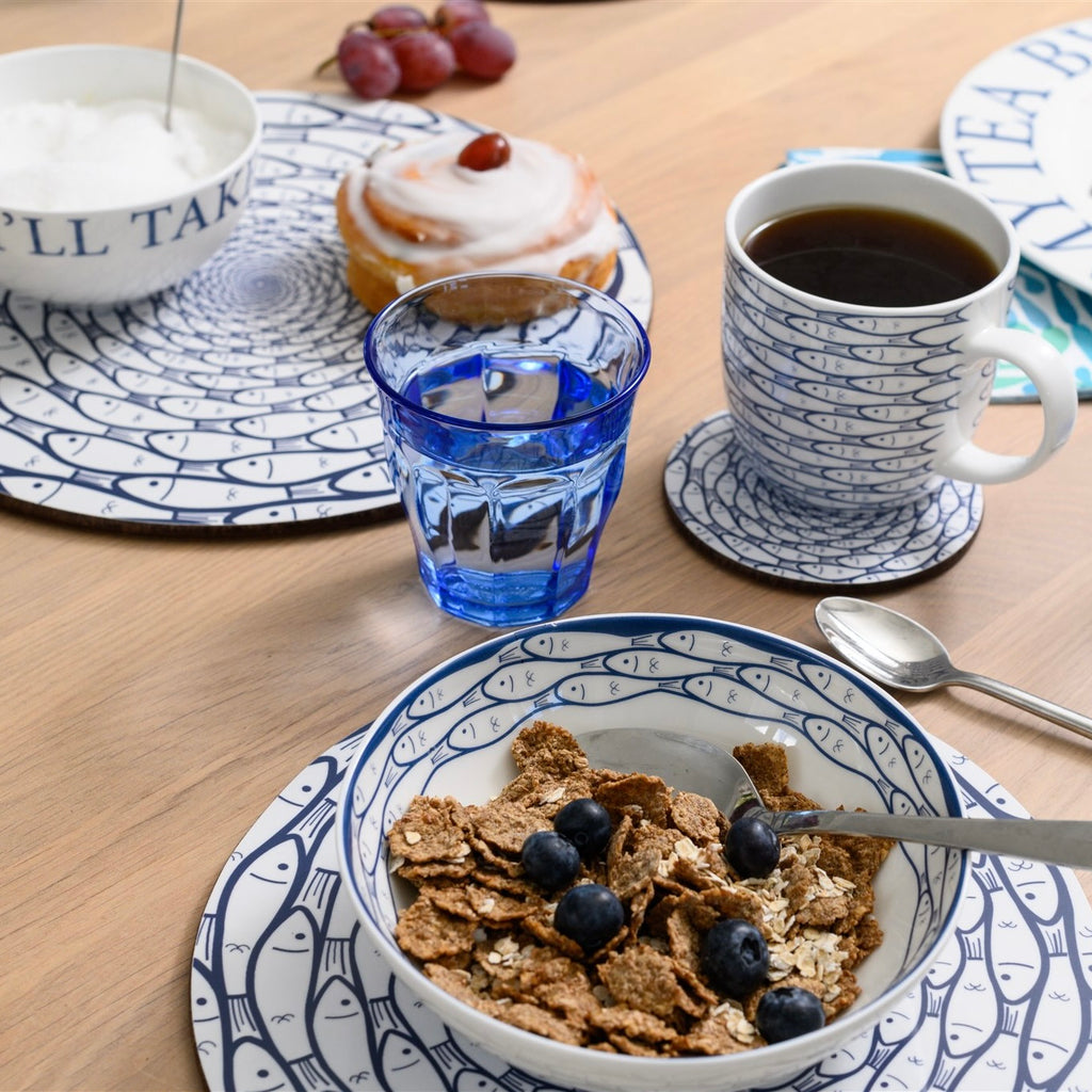 NEW! Pilchard Pool Bowl - Set of Two Bowls-SeaKisses